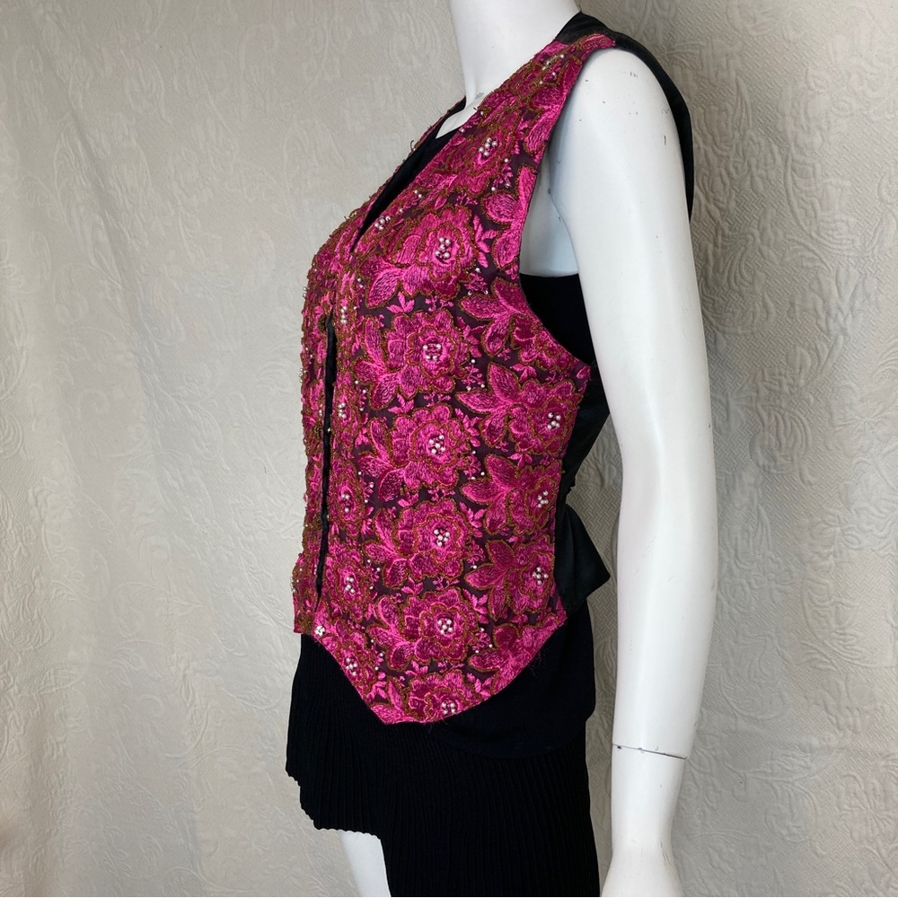 Creazioni Effeci Floral Pearl Vest - Picture 5 of 13